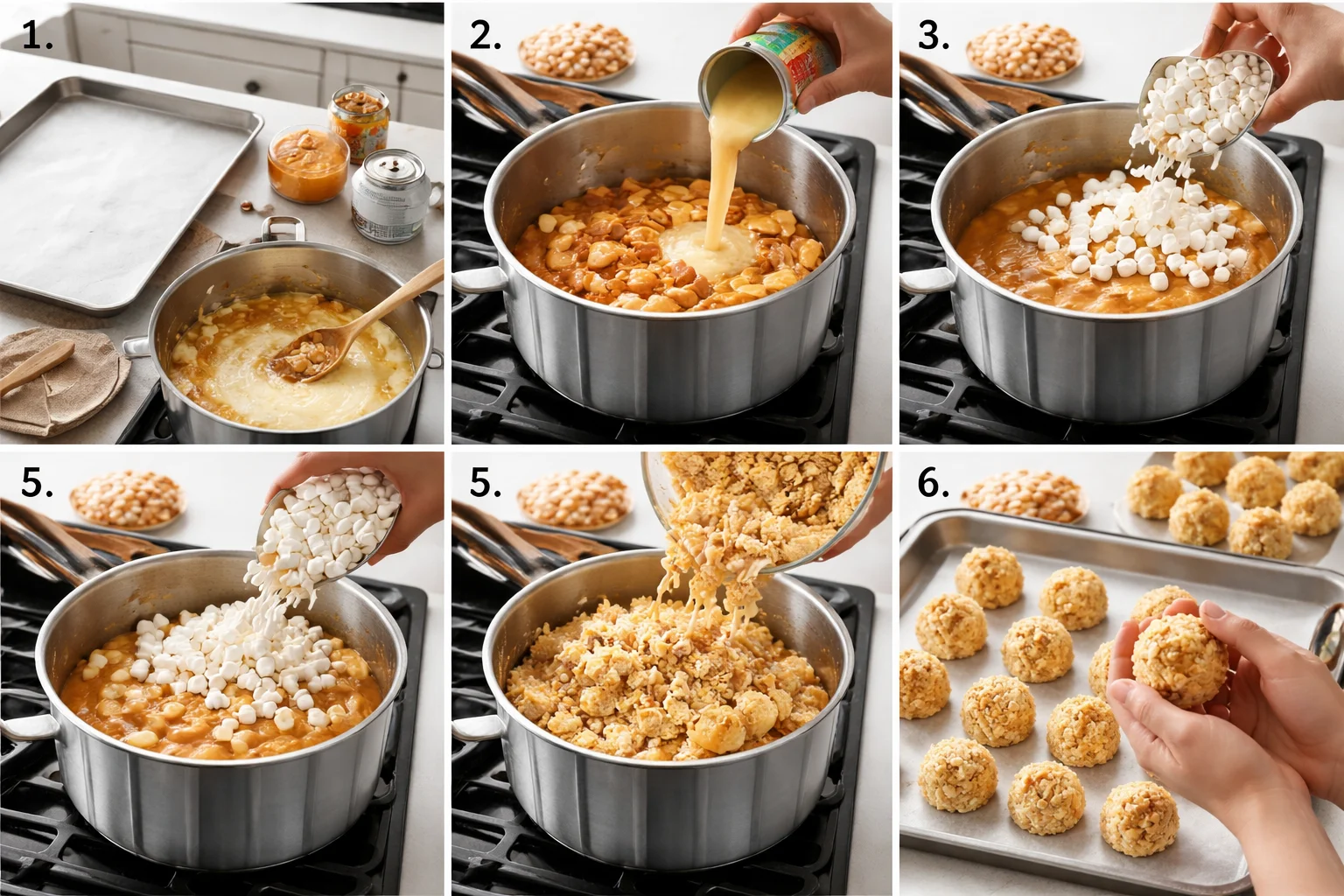 Delicious Caramel Marshmallow Rice Krispie Balls Recipe You’ll Love