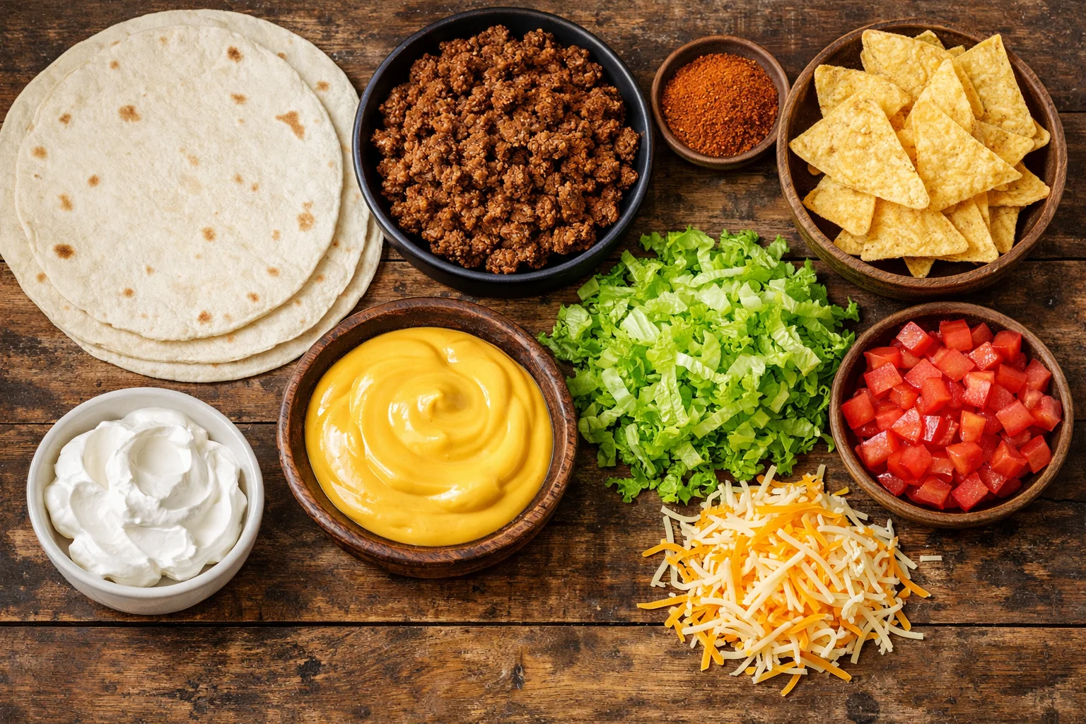 homemade crunch wrap supreme